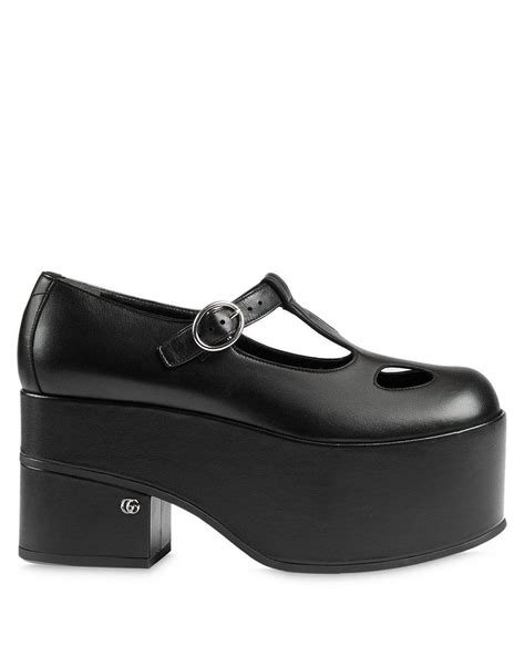 gucci platform mary janes|Gucci Shoes for Women .